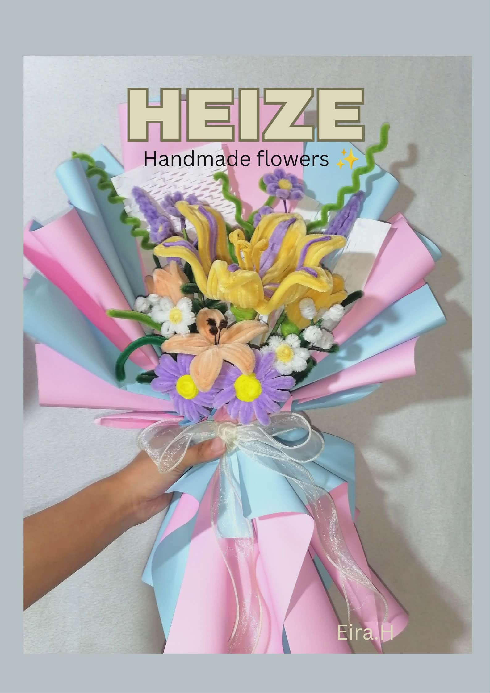 Fuzzy Wire Bouquet